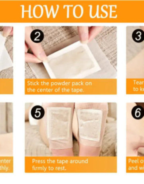Bee Venom Lymphatic Drainage & Slimming Foot Patches 🌿👣 (BUY 1 GET 1 FREE)
